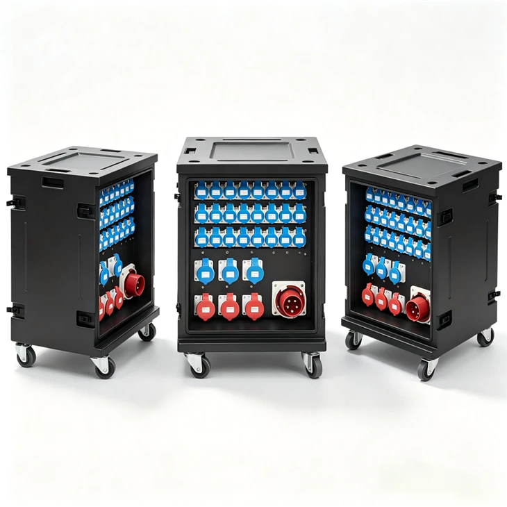 125A Temporary Power Distribution Box